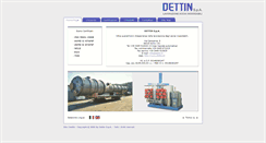 Desktop Screenshot of dettin.it